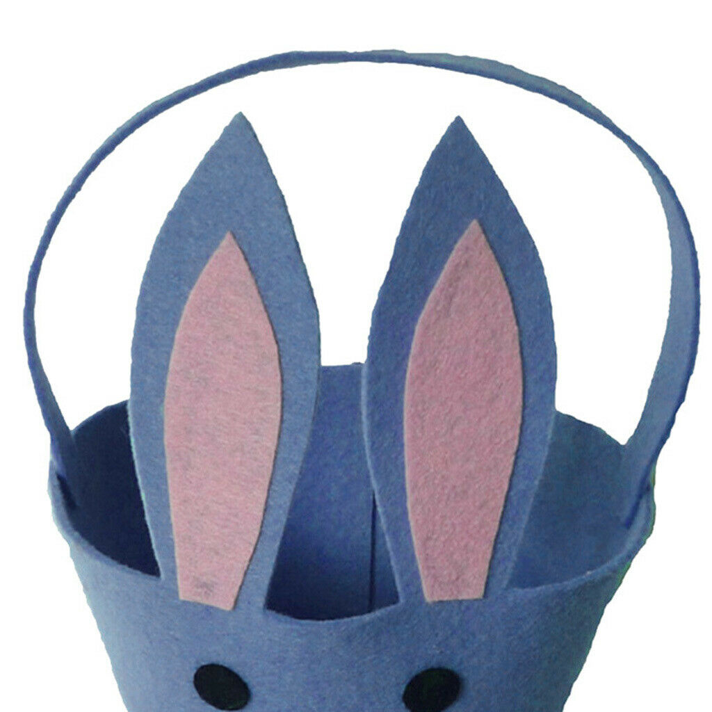 Bunny Non Woven Cloth Gift Bag with Handle for Easter Girl Boy 24x16x9cm