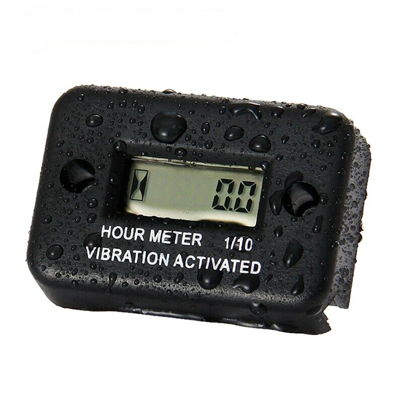 New Vibration Hour Meter with Battery Timer with Induction Portable MotorcycleM8