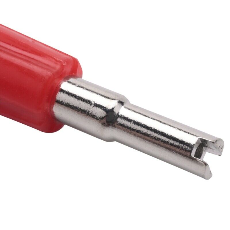 car Bikes Red Plastic Grip Tyre Valve Core Remover Removal Tool Key Y3I3I3