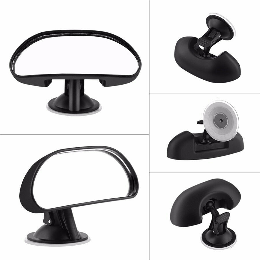 Compact 360 Â° Rotatable Car Back Seat Baby View Mirror Suction Cup Shatterproof