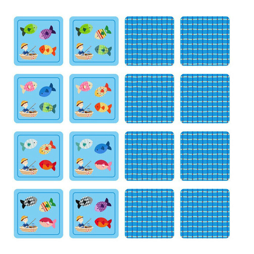 Board Fishing Game Set Educational Kid Math Toys for Kids Toddlers Gifts