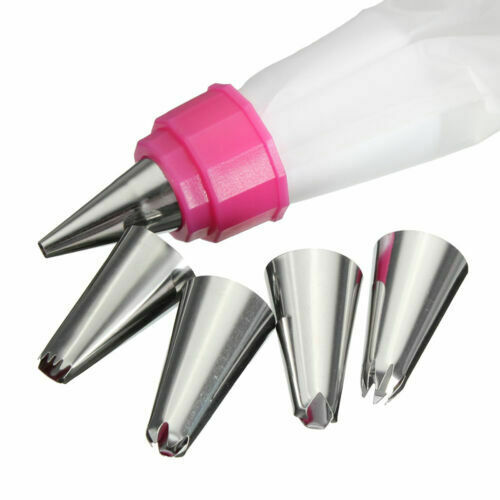 15pcs Cake Decorating Nozzles Tips Set Pastry Cupcake Icing Piping