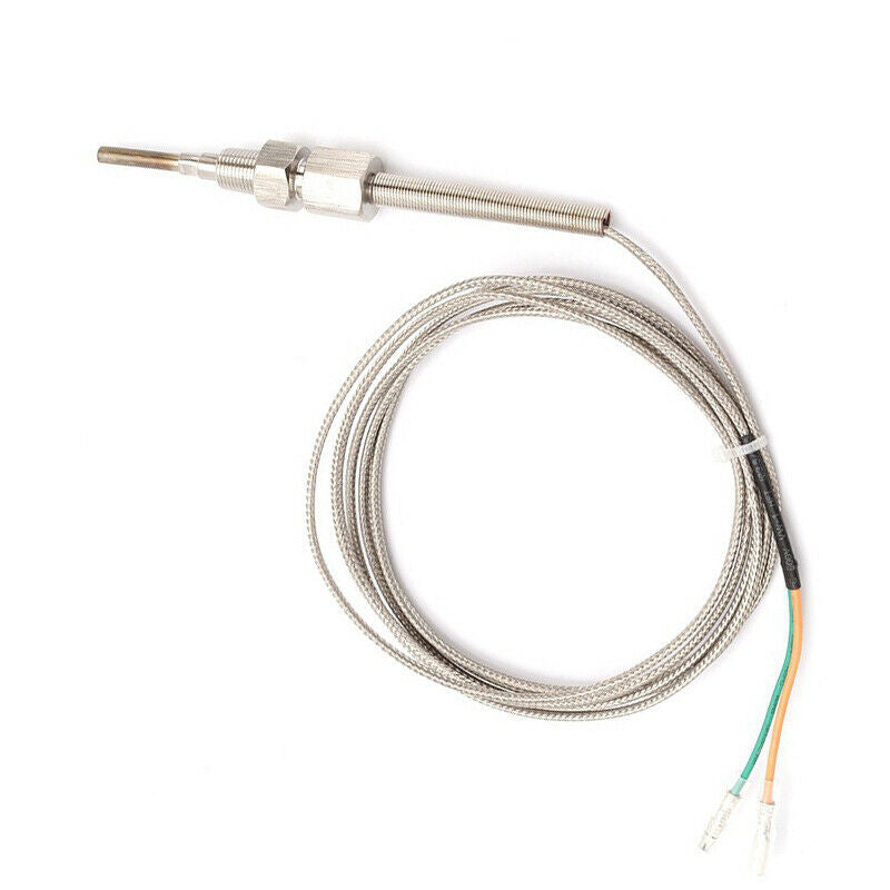 Exhaust Gas Temperature Sensor Cable Auto Temp Gauge Probe Sensors 1/8NPT Thread