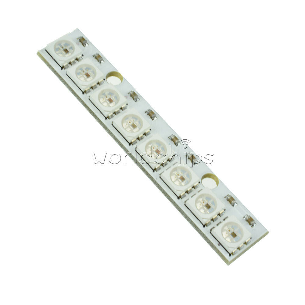 8-Bit 5050 WS2812 RGB LED Driver Board 5V Lamp Panel Module For Arduino AVR PIC