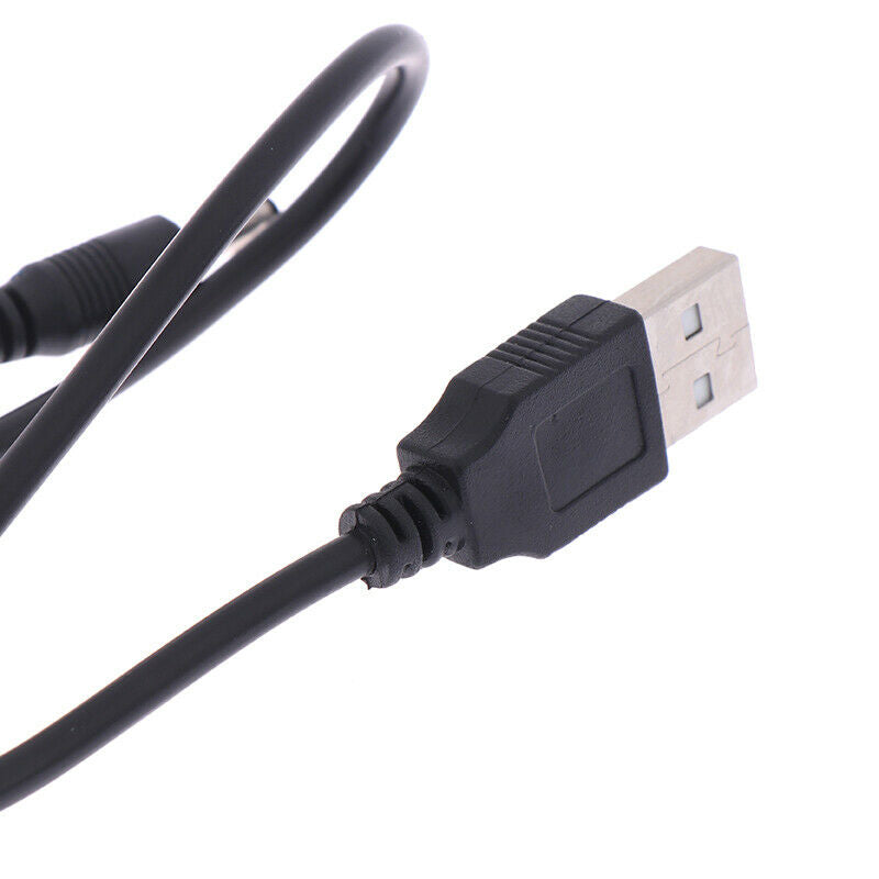 1Pc USB to DC 3.5mm Power Cable USB A Male to Jack Connector 2A Power CabWFJ CH