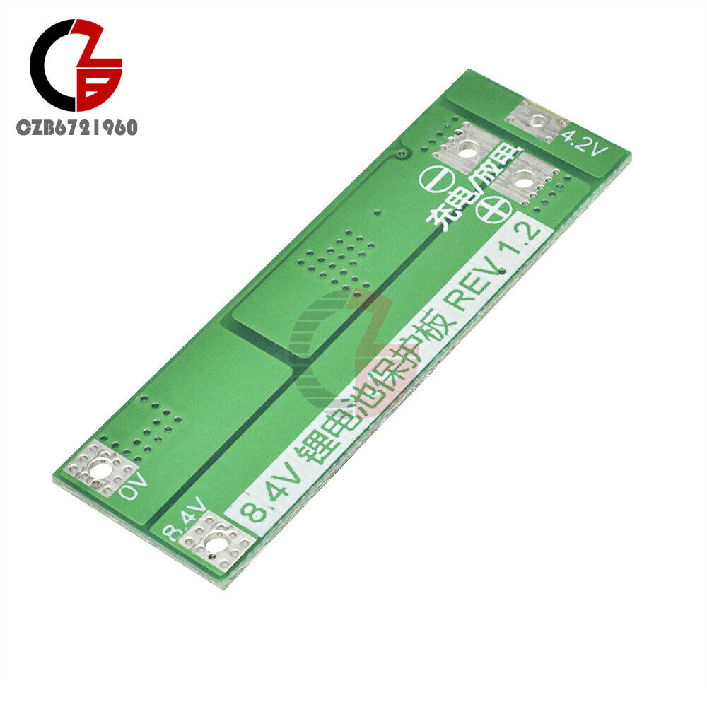 2S 20A 7.4V 8.4V 18650 Lithium Battery Protection Board / BMS Board Standard