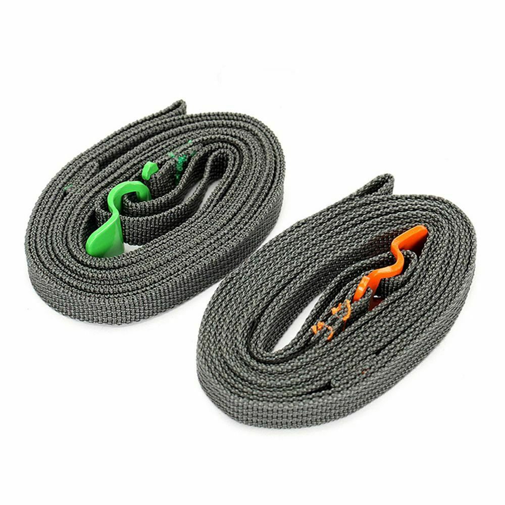 Durable Camping Cargo Rope Travel Bag Tie Buckle Tie-Down Belt Luggage Strap
