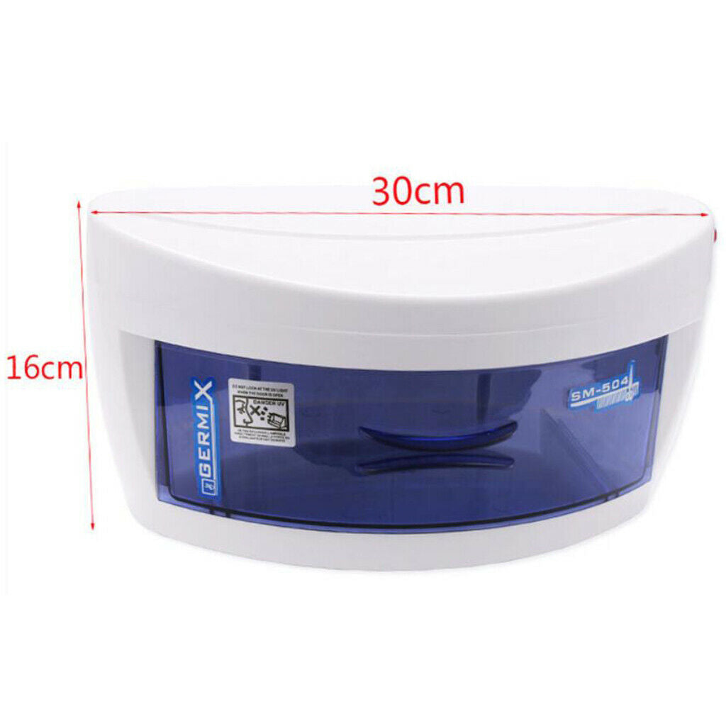 Clear Disinfectant Box Sanitizer Germicide Case for Barber Salon Brush