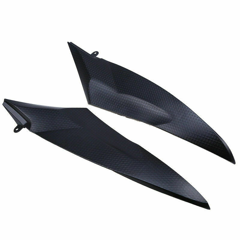 Black Gas Tank Side Cover Trim Cowl Plastic For Yamaha YZF R6 2006-07 Motorcycle