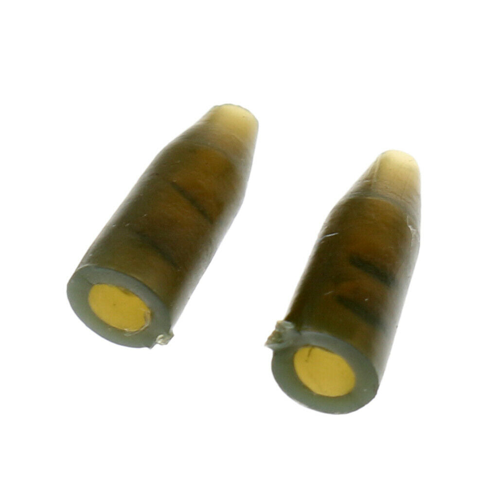 20x Silicone Silicone Tail Rubber Tubes European Accessories Fishing Tackle