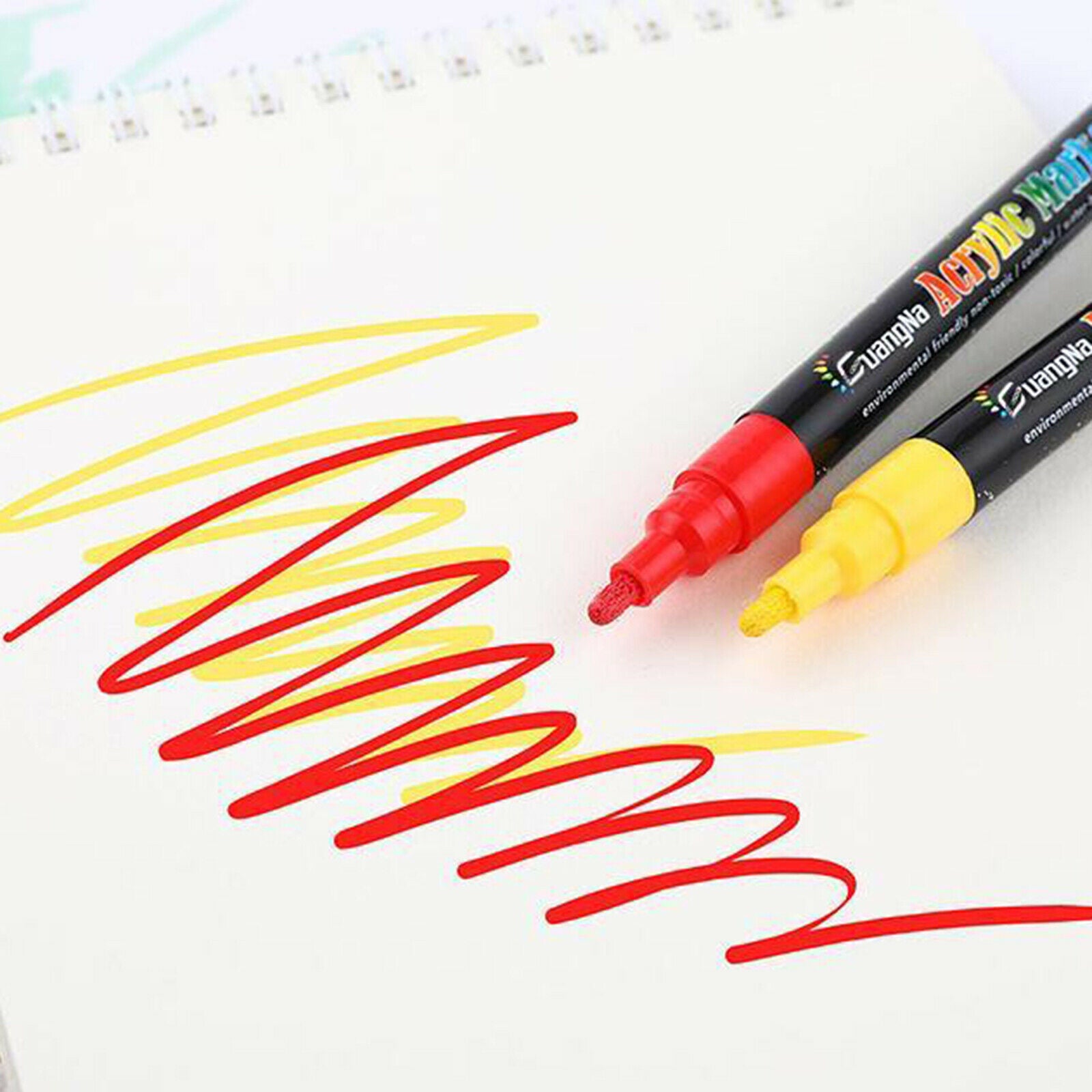 2mm Fine Tip Paint Pens, Set of 12 , Home DIY Painting, Scratchbook Coloring,