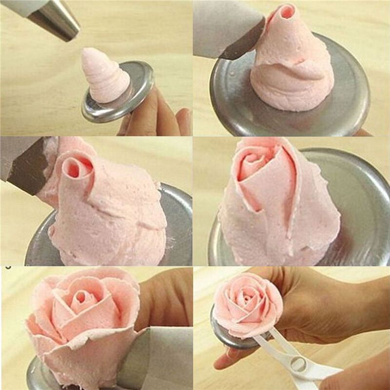 Plastic Scissor Flower Lifter Sugar Craft Fondant Cake Edge Decorating To.l8