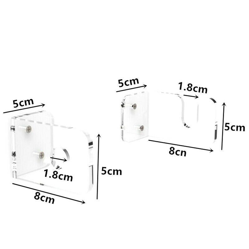 Guitar Wall Bracket Acrylic Guitar Hanger Perspex Guitar Display Stand Holder Fx