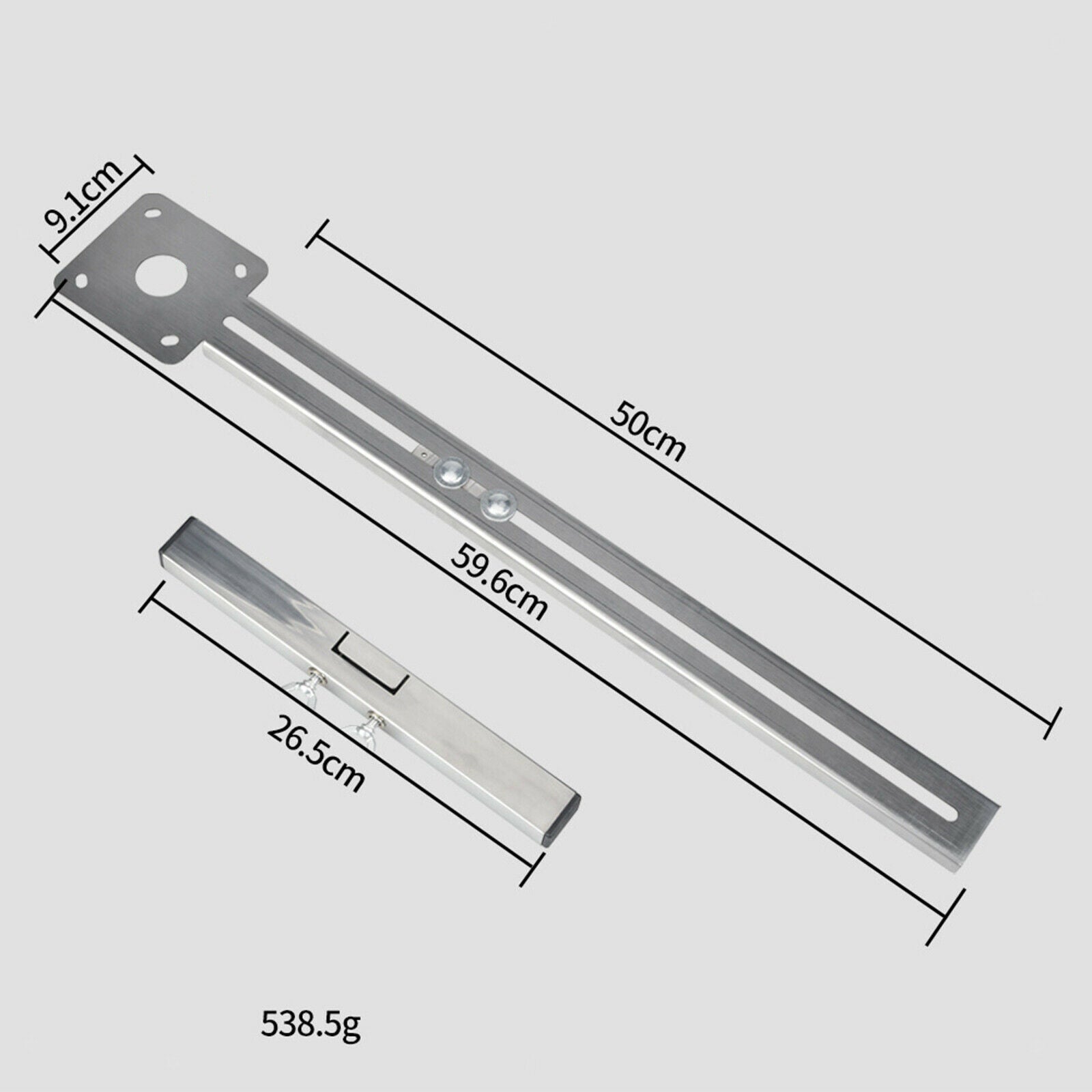 Stainless Steel Edge Guide Positioning Cutting Board Router for Saw Trimmer