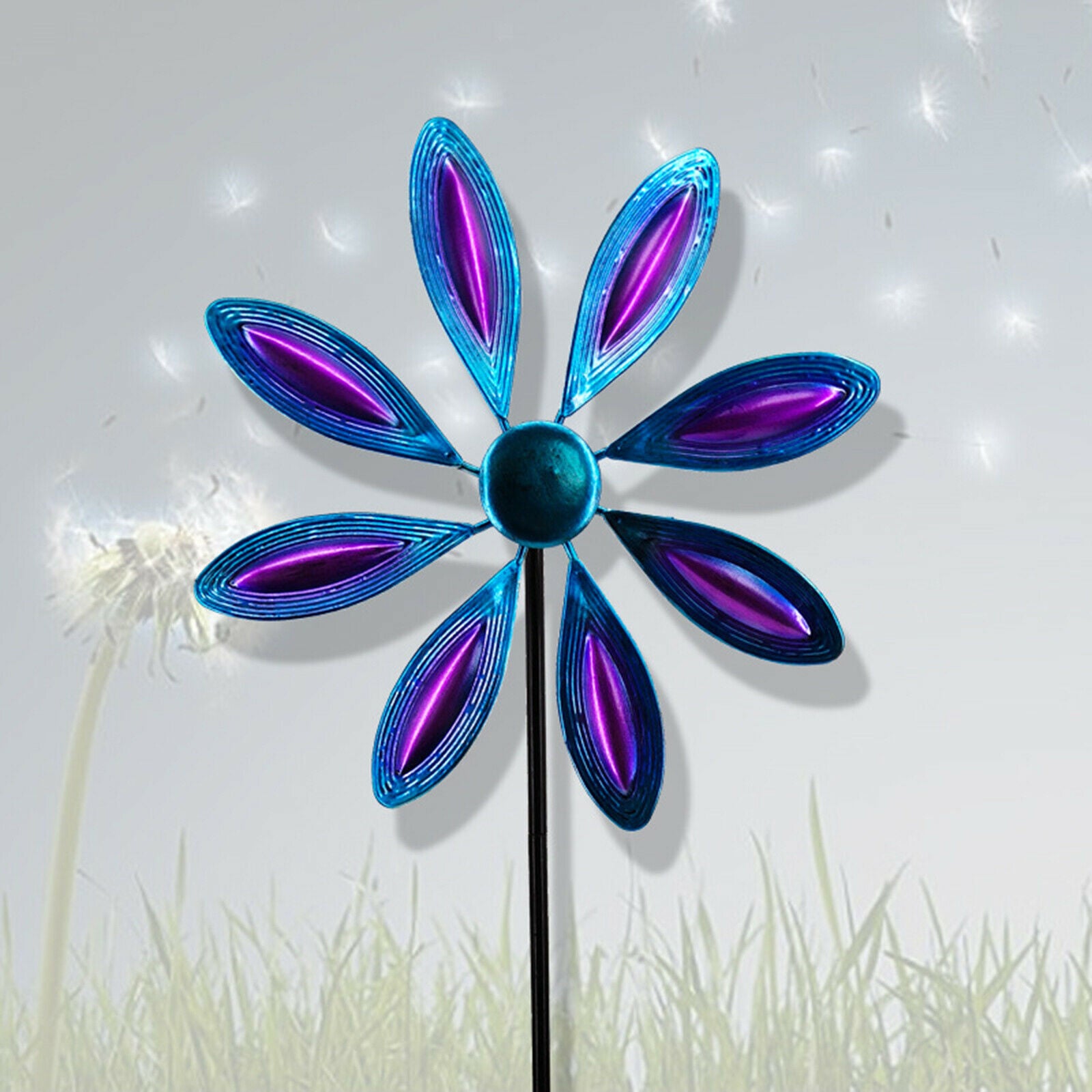 Garden Pinwheels Whirligigs Windmill Toys for Kids Yard Decor Garden Stakes