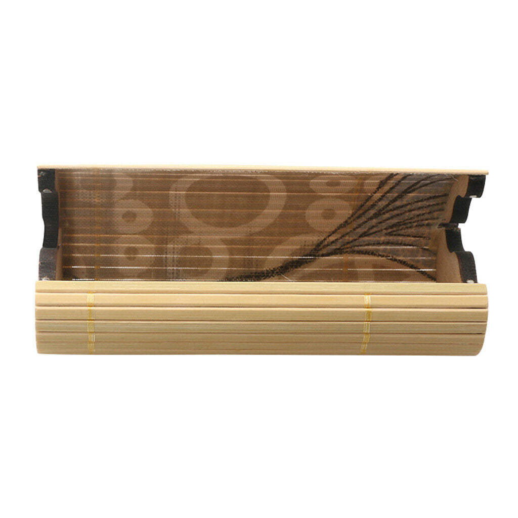 2 Pcs Wooden Eyewear Eyeglass Case Bamboo Sunglasses Storage Glasses Box
