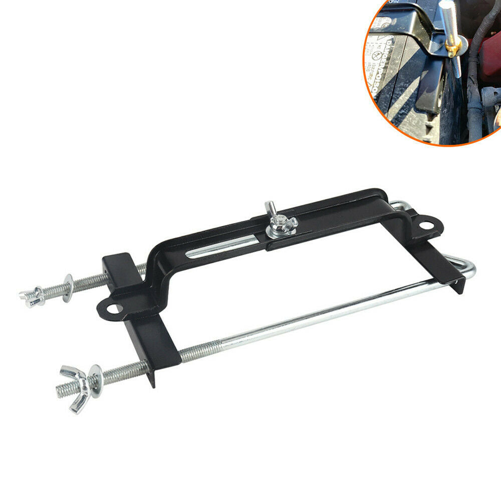 Adjustable Battery Hold Down Bracket Holder Car Storage Battery Holder Hold Down