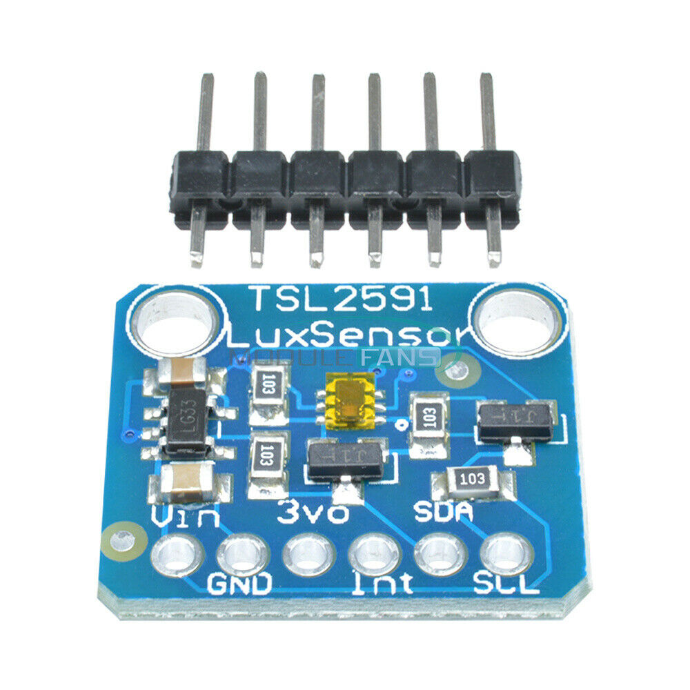 Digital I2C IIC TSL2591 High Dynamic Measuring Range Light Sensor Module
