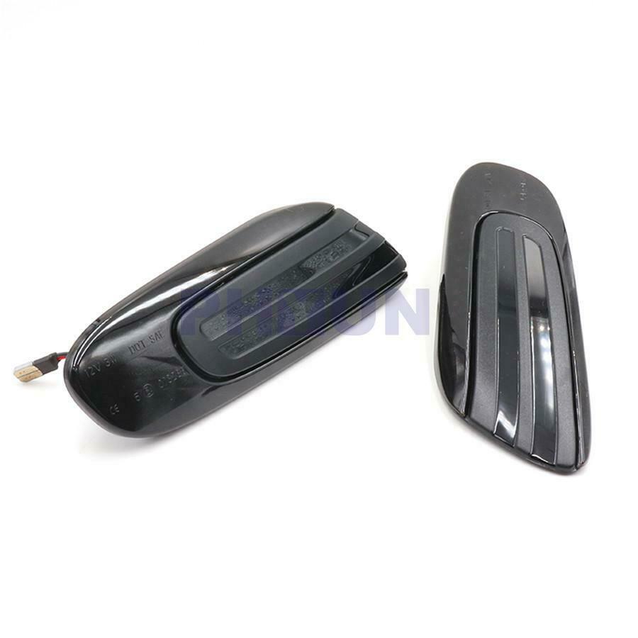 For Mini Cooper 2014-17 F55 F56 F57 Dynamic Flowing LED Side Indicator Lights 2x