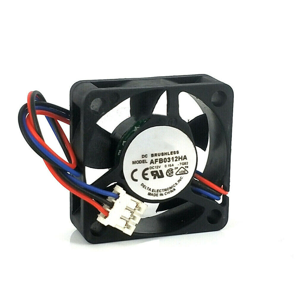 1pcs AFB0312HA 12V 0.15A 3 Pin Connector 30x30x10mm Server Square Cooling Fan