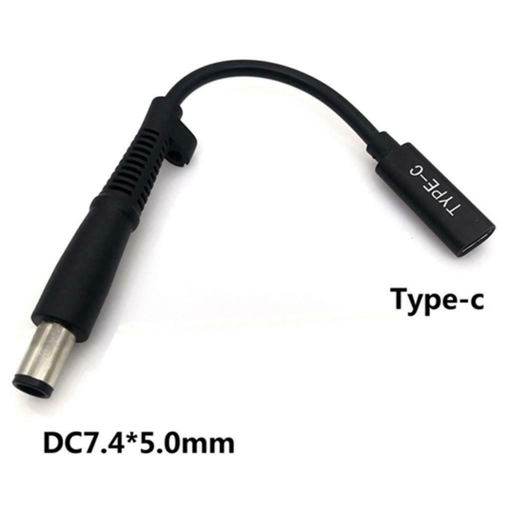 Type-C Female To 7406HP Straight Head PD Chip Line Interface Laptop Adapter