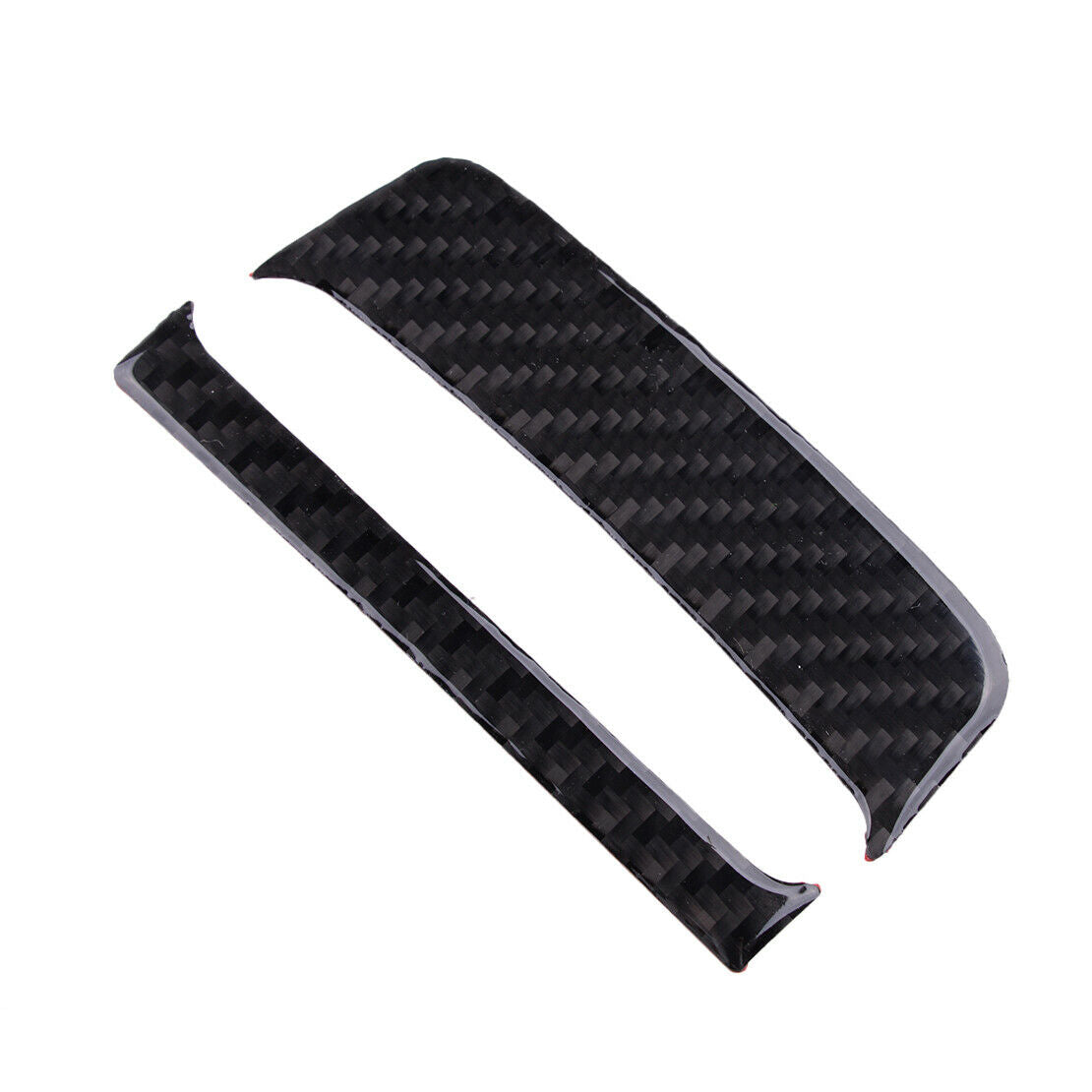 Car Carbon Fiber Interior Gear Shift Console Panel Cover Trim Fit For Audi A4 A5