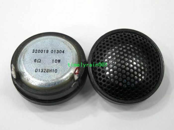 2pcs 1"inch 6Ω 10W Tweeters titanium film Car Audio speaker For harman/kardon
