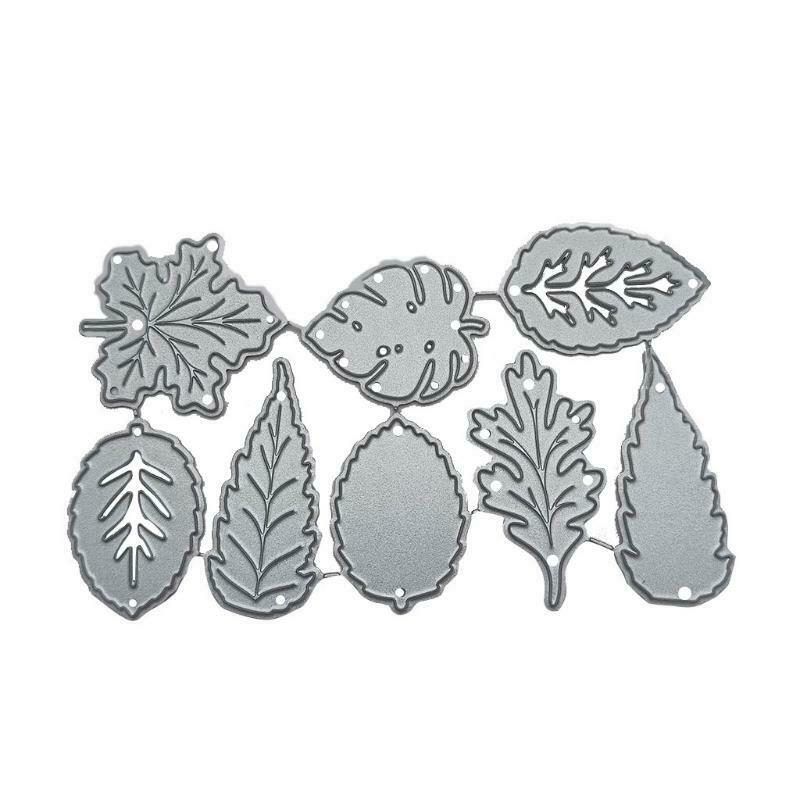 Maple Leaf Metal Cutting Dies Stencil DIY Scrapbooking Album Paper Card Template