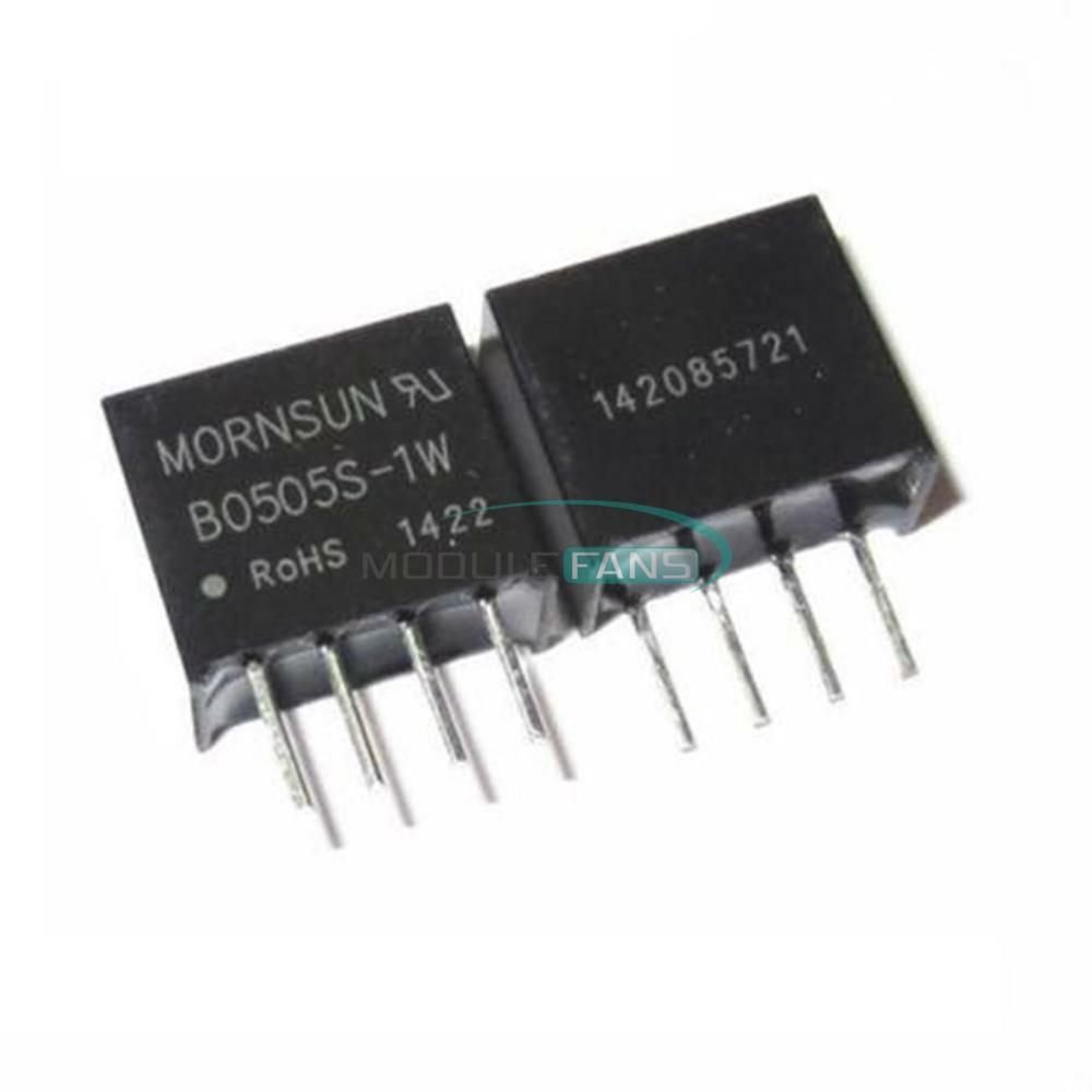 DC-DC B0505S-1W Isolation Power Module 4.5-5.5V For RS232/485 CAN IO 80% 20mHz M