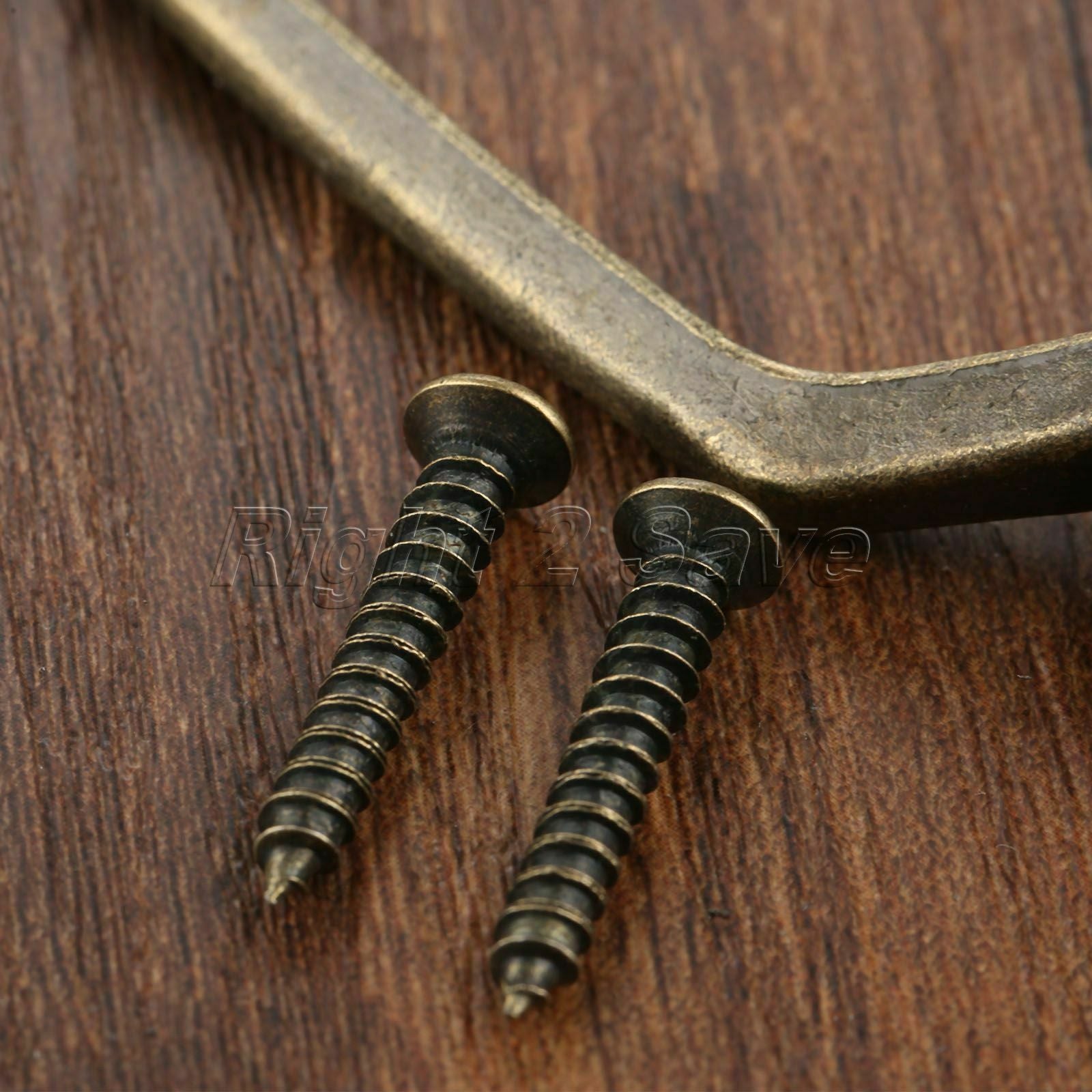 82mm Pitch Door Pull Handle Retro Bronze Furniture Cupboard Drawer Cabinet Knobs