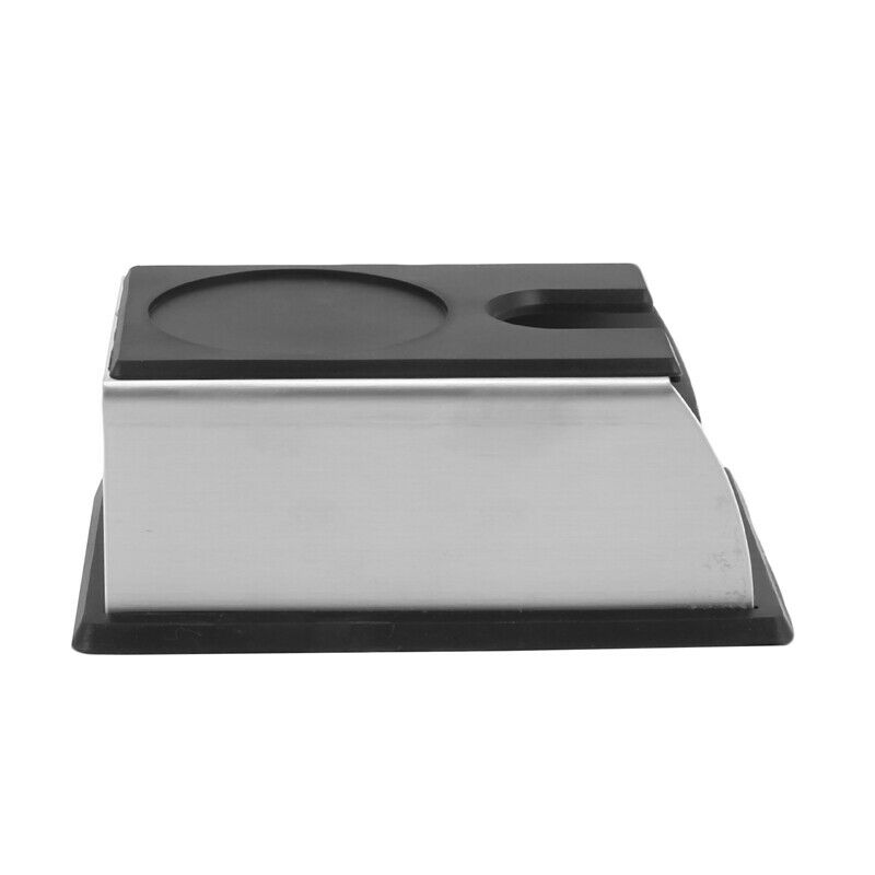 Sturdy Stainless Steel Silicone Espresso Coffee Tamper Stand Barista Tool TampO4