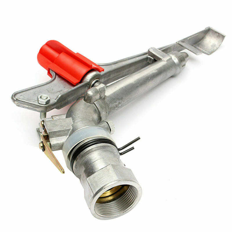 1.5'' Irrigation Spray Gun Sprinkler Gun Large 360° Adjustable Impact Area Water
