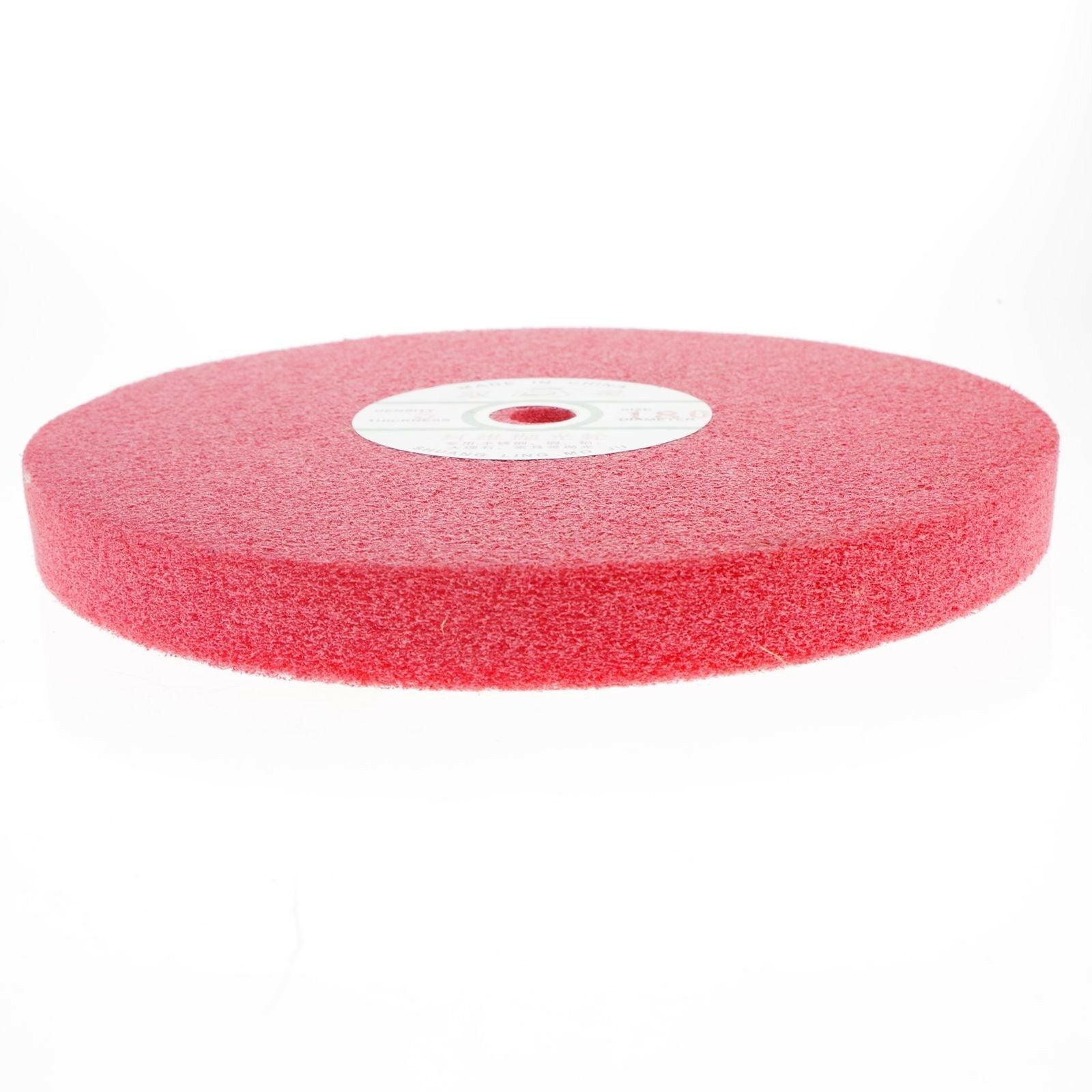 Fiber Polishing Buffing Wheel 320# Grit Nylon Abrasive 300mm Dia 50mm 9P Hardnes