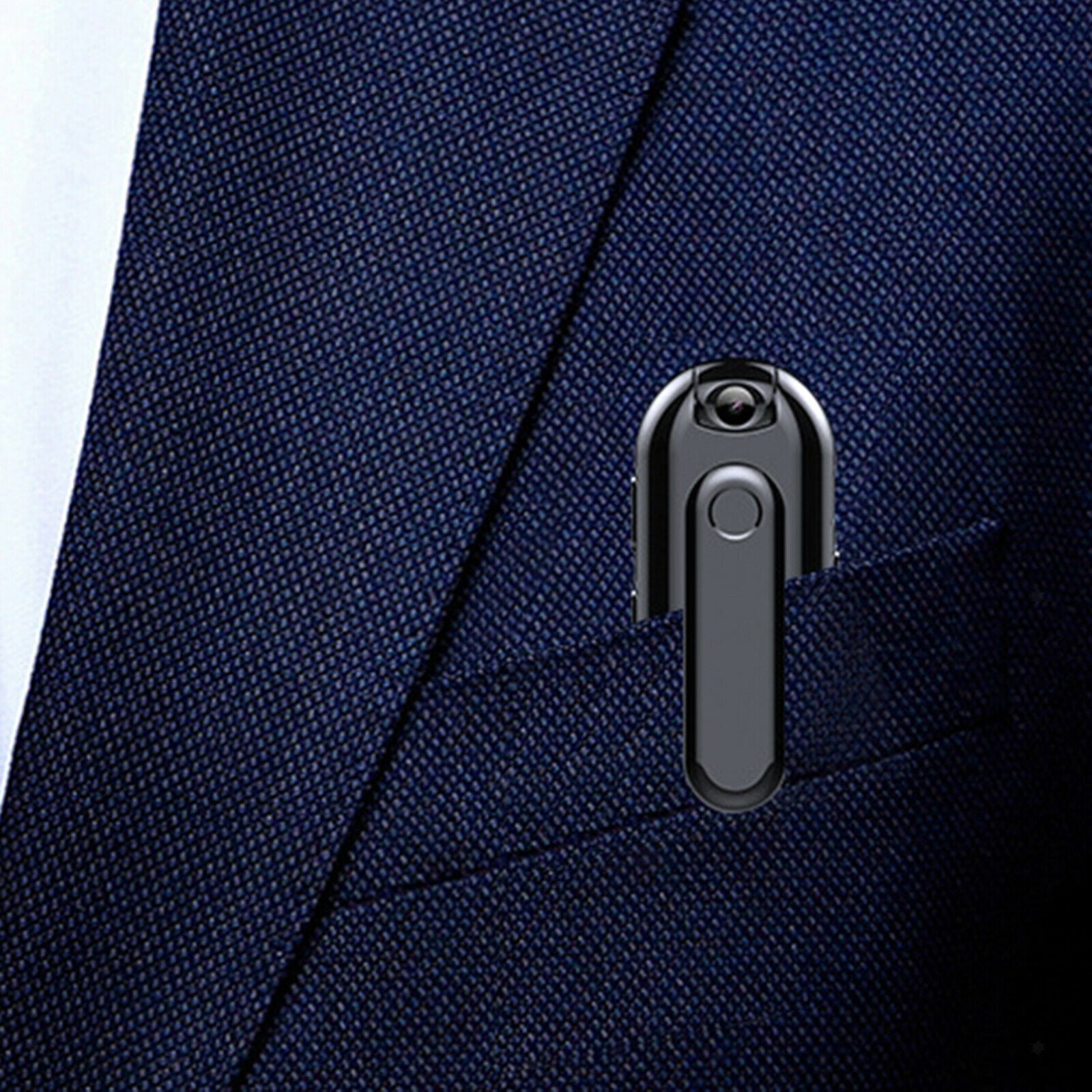 Body Camera Pocket Camera Worn Camera for Work Home Nanny Wearable 16GB