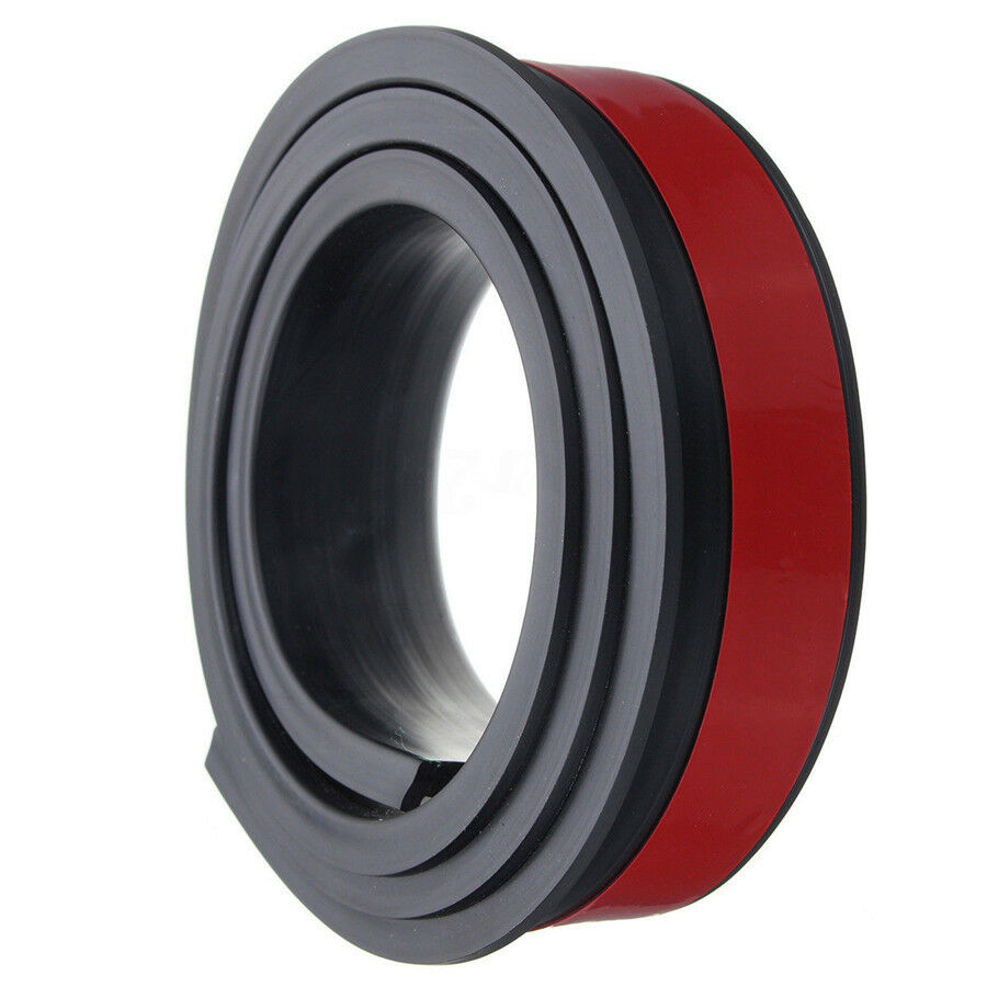 Rubber Black 2 Pcs 5.5cm/1.5M Widening Car Fender Flare Extension Wheel Eyebrow