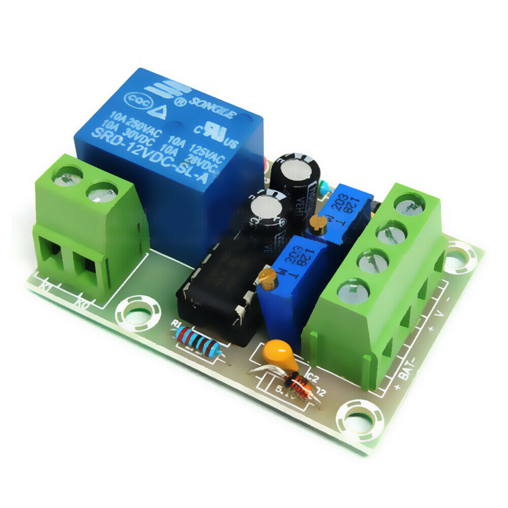 12V Battery Charging Control Board XH-M601 Intelligent Charger Power Panel