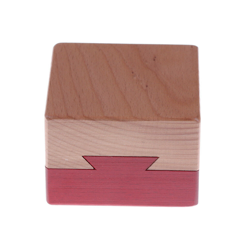 Classic Funny IQ Mind Wooden Magic Box Puzzle Game Brain TeaserEducationalTJ Tt
