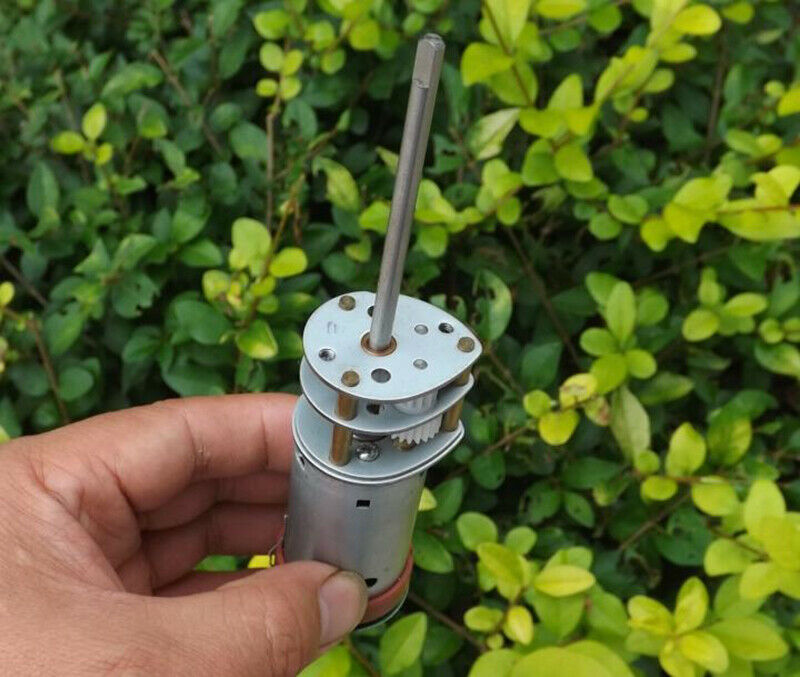 Long shaft gear motor 390 gear motor DIY juice blender 12V 1500 rpm