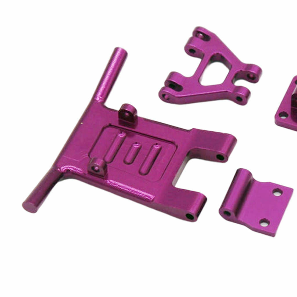 Metal Front Guard & Bumper for 124016 124018 124019 Crawler Car Buggy Purple