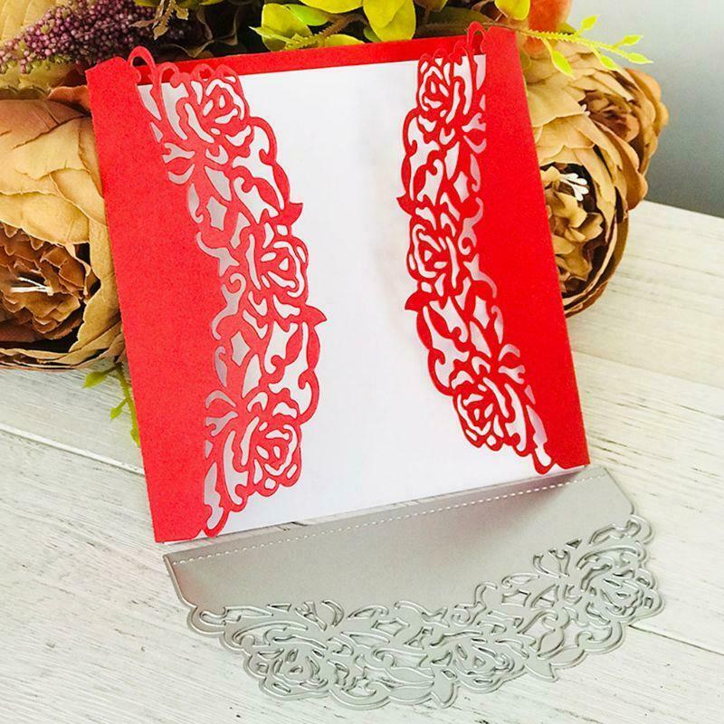 Rose Border Metal Cutting Dies Stencil DIY Scrapbooking Album Stamp Paper Card