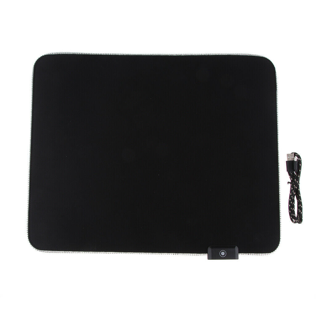 RGB Gaming Mouse Pad, Large Soft LED Extended Mouse pad (9 Lighting Modes),
