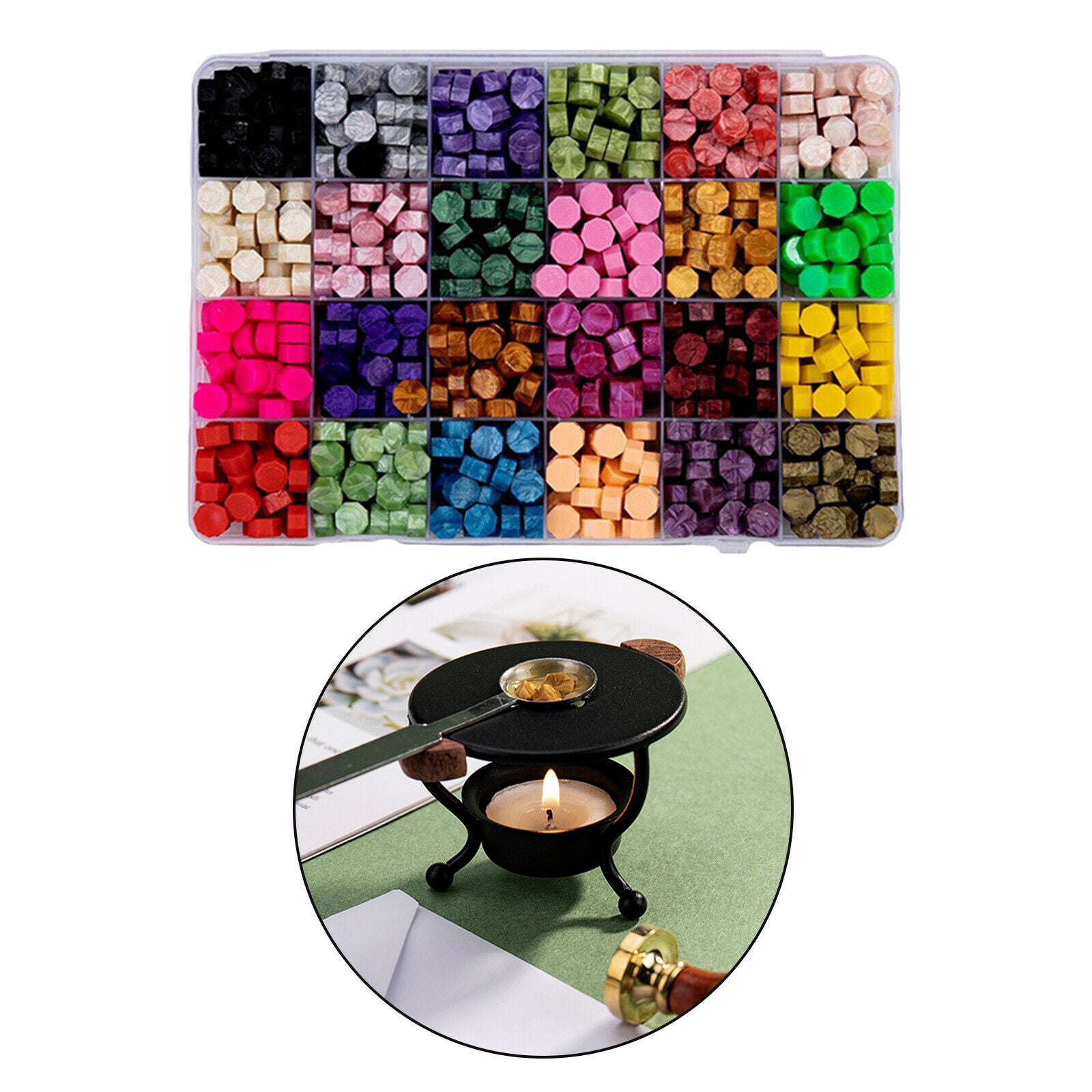 600x Sealing Wax Beads for Letter Stamps Wedding Invitations Cards Envelopes