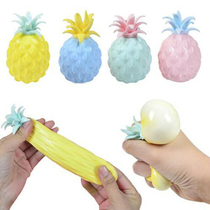 Pineapple Anti Stress Ball Funny Gadget Vent Decompression Toys Squeeze T.l8