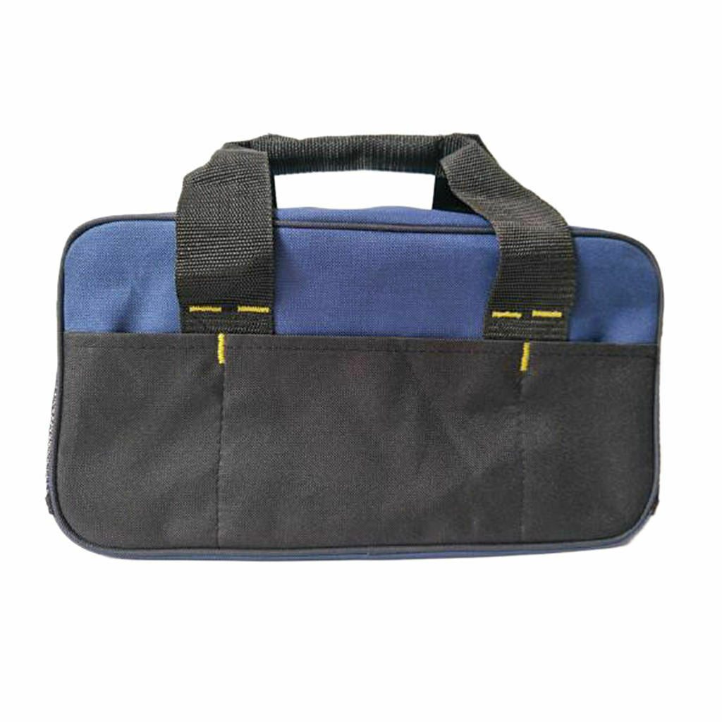 14 Inch Tool Bag Heavy Duty Tool Storage Bag with 600D Canvas, Open Mouth,