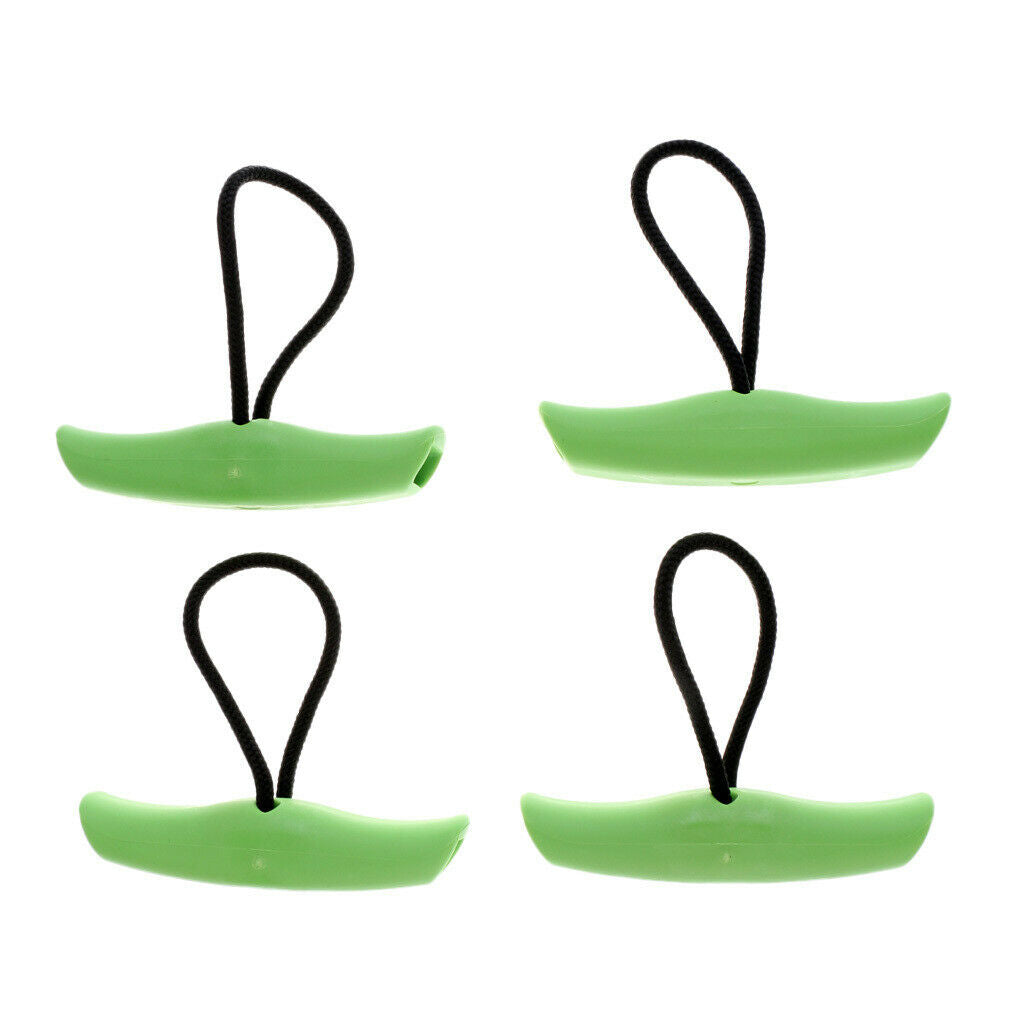 4 Pieces Kayak Canoe Toggle Carry Handle With Cord Replacement Accessories