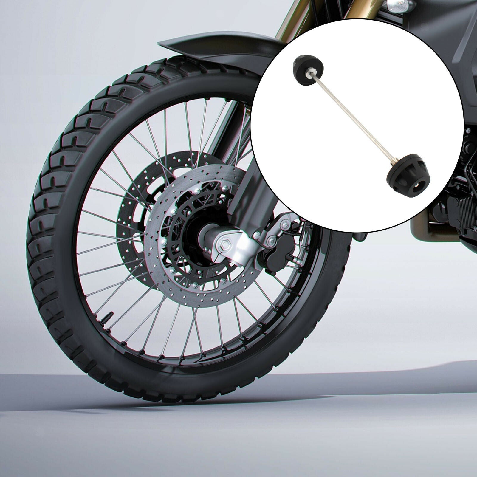 Front Axle Fork Wheel Protector Stand Fits for BMW R1250GS 2019 2020 2021