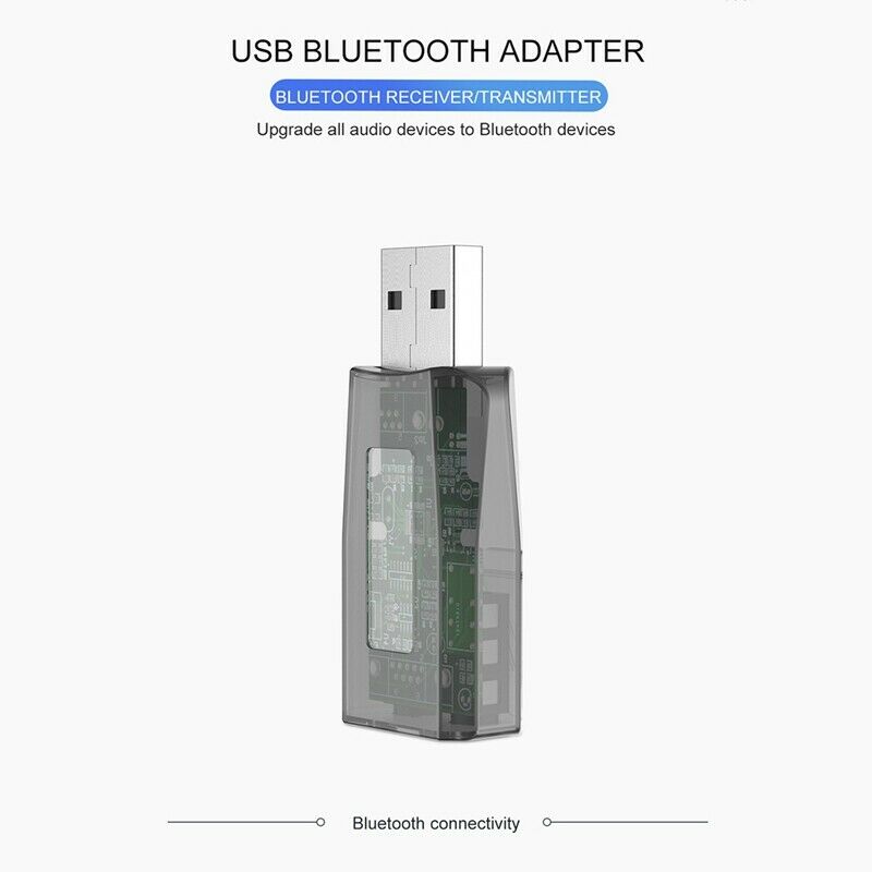 USB Bluetooth Receiver Bluetooth Adapter Bluetooth Transmitter for Speakers PoW5