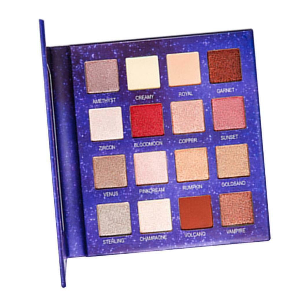 16 Colors Glitter Natural Earth Tone Eyeshadow Palette Eye Shadow 01