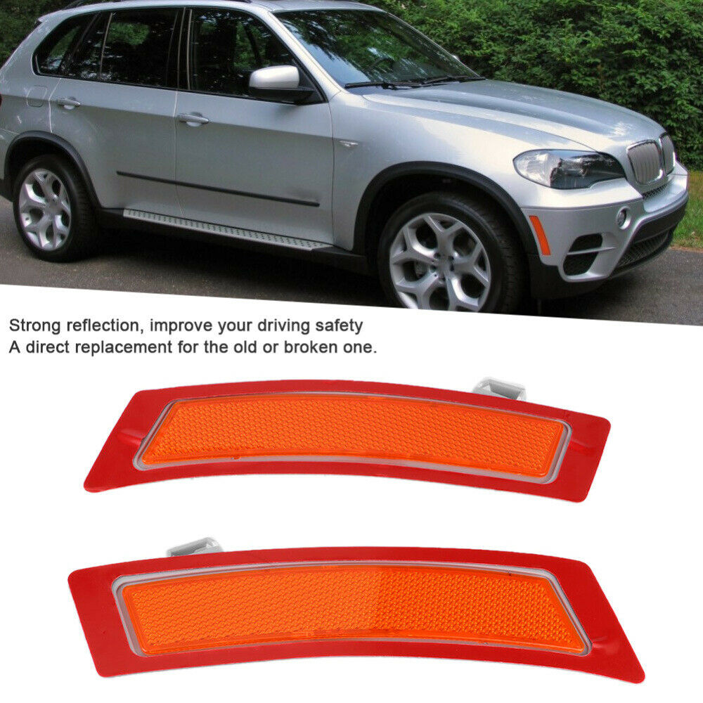 of Front Bumper Side Marker Light Reflector for X5 E70 LCI 11-13 63147274432