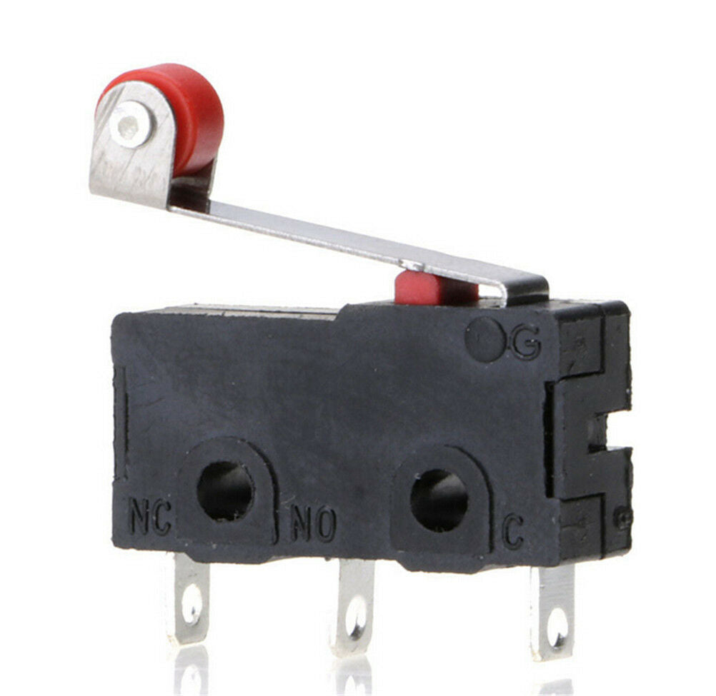 5Pc/Set Micro Roller Lever Arm Open Close Limit Switch KW12-3 PCB Microswi.l8